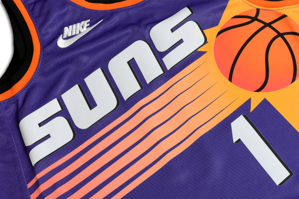 Nike 鳳凰城太陽隊 Devin Booker 復古版 Swingman 球衣