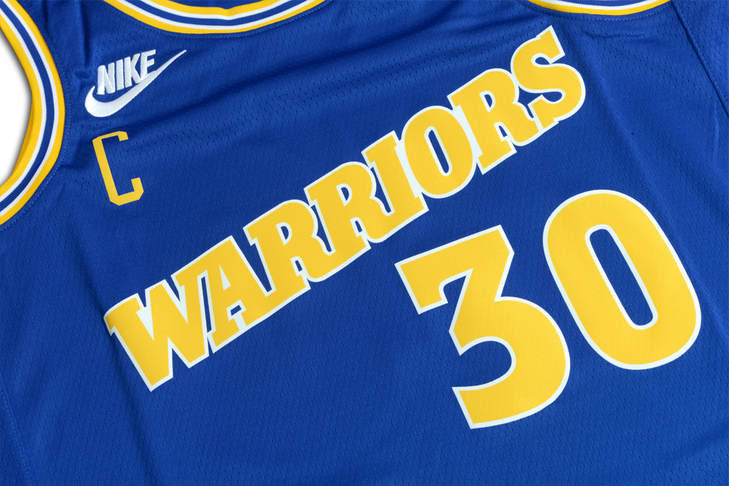 Nike 金州勇士隊 Stephen Curry 復古版 Swingman 球衣