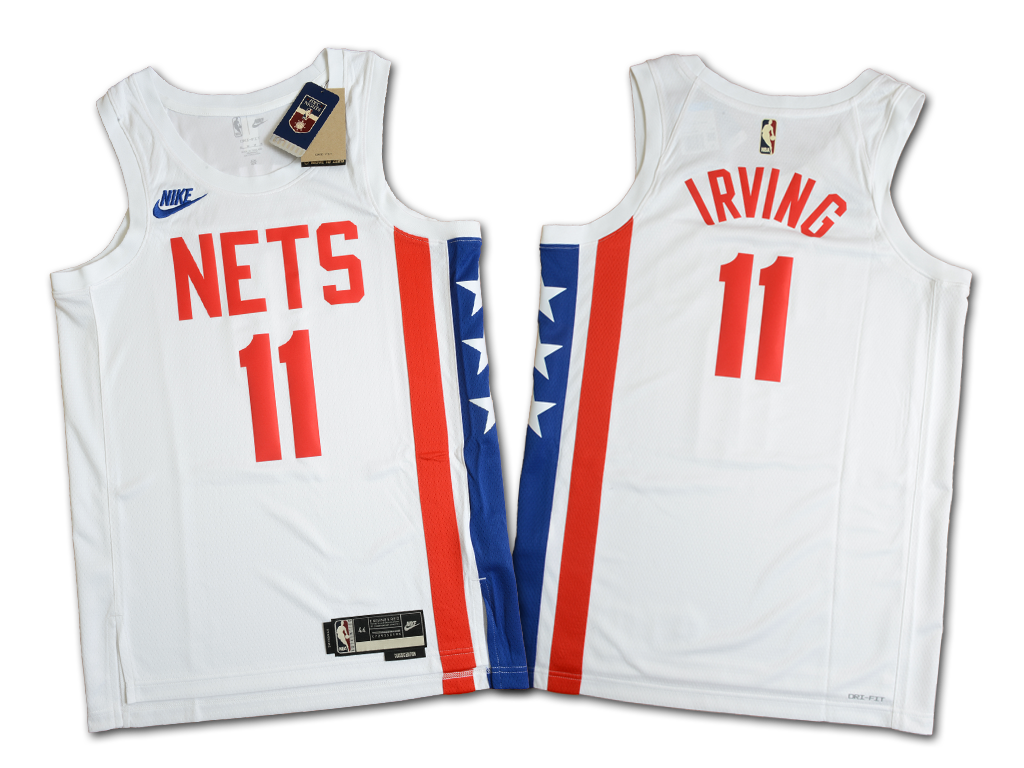 Nike 布魯克林籃網隊 Kyrie Irving 復古版 Swingman 球衣