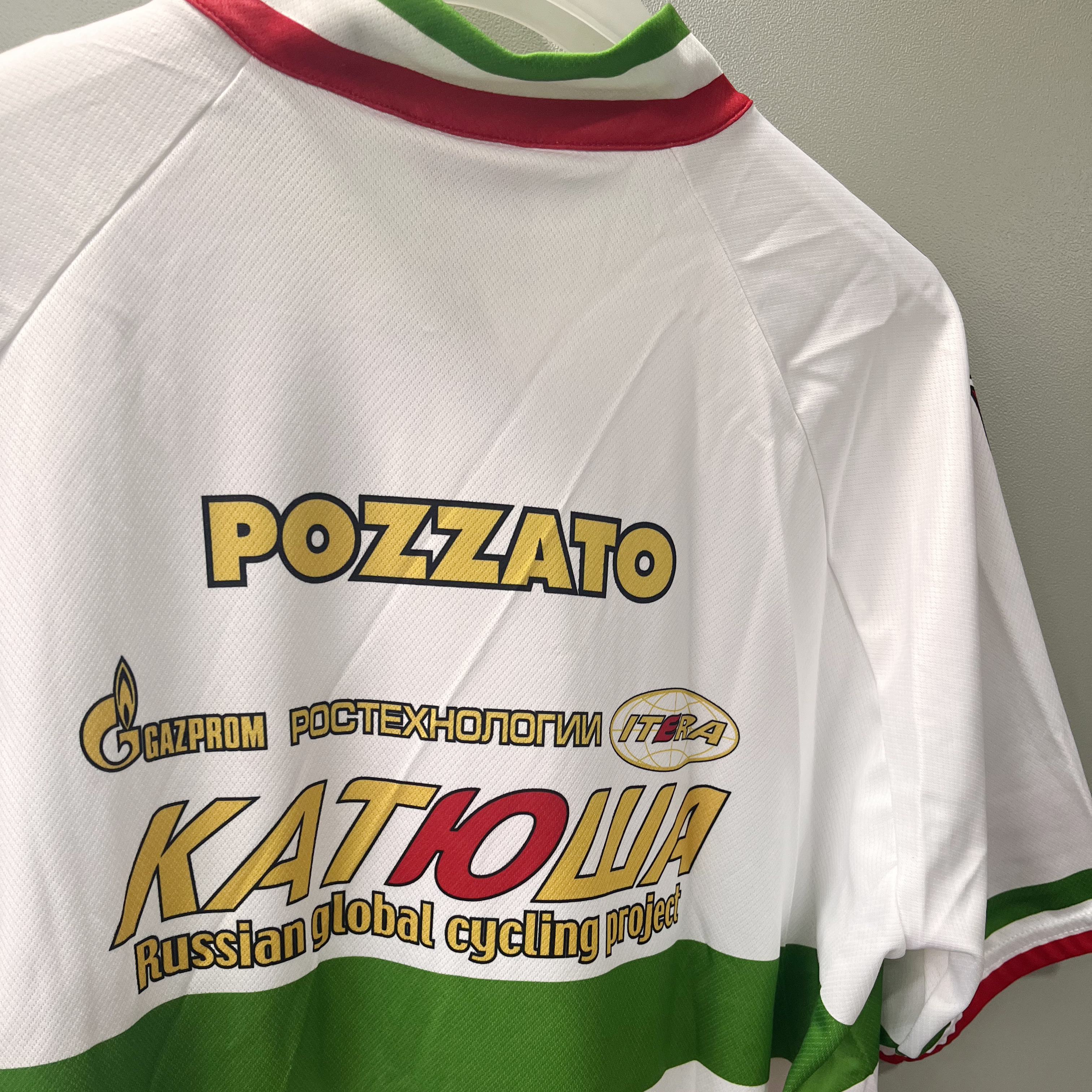 Katusha Katiowa Santini Maillot Vélo Cyclisme T. M