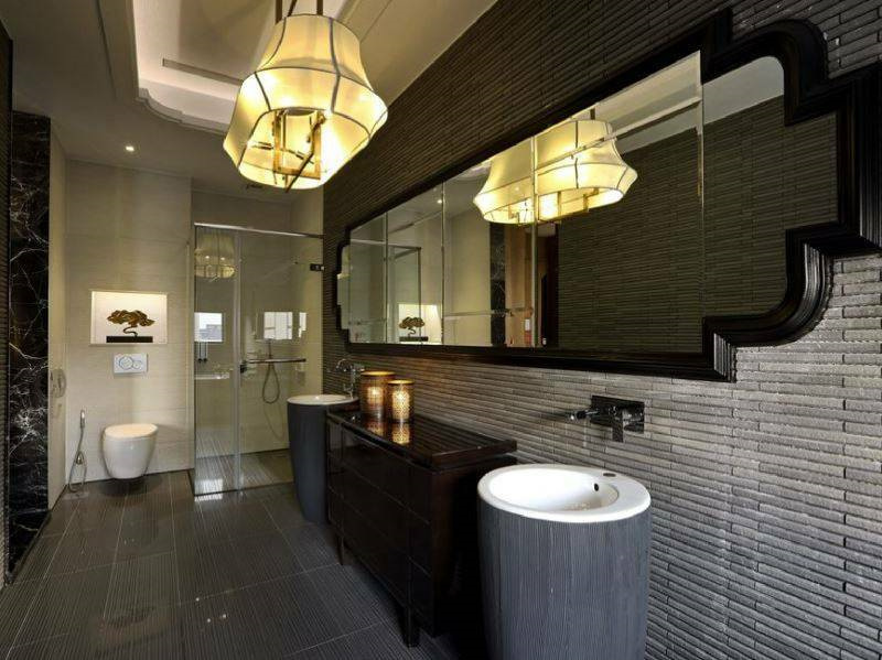 台中雲平精品旅館商務客房 浴間