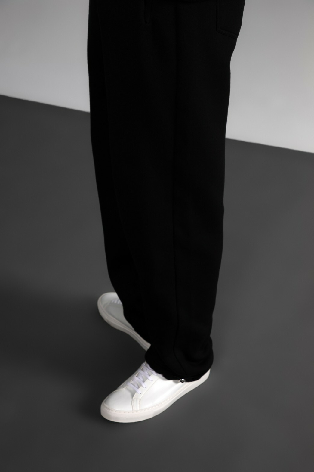 RE VER'S 立體剪裁 機能束帶 重磅闊腿棉褲 selflove PANTS