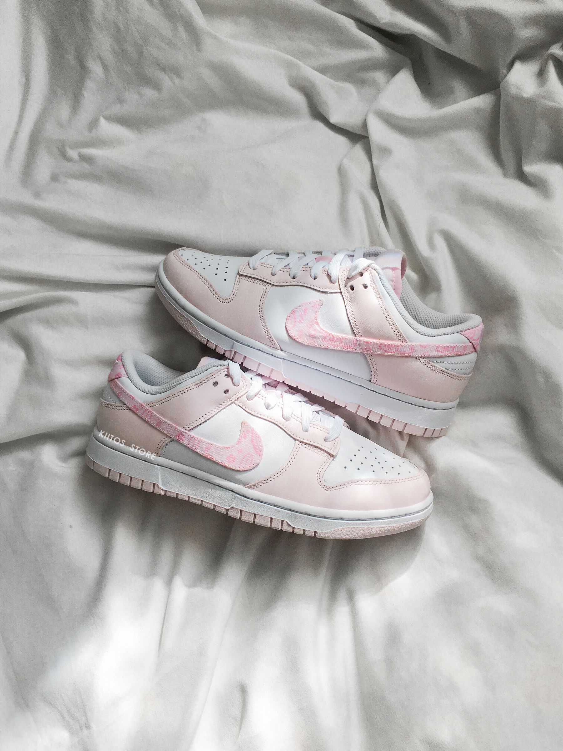【預購】Nike Dunk Low 櫻花粉 變形蟲 腰果花 FD1449-100