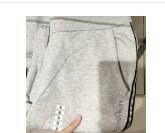 [S] ARMANI EXCHANGE EMBOSSED SIDE LOGO TROUSER,GREY, 7VYP87YJE5Z-3911, FINAL SALE (SAX84)