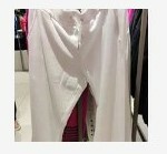 [S] ARMANI EXCHANGE SIDE LETTERING LOGO SWEATPANTS,WHITE, 7VYP94YJ4FZ-1100, FINAL SALE(SAX86)