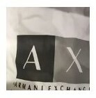 [S] ARMANI EXCHANGE PATCH LOGO COTTON SLIM FIT SHORT SLEEVE T-SHIRT,WHITE, YVZTCCZJ8UZ-1100 (SAX101)