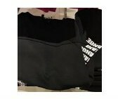 [S] ARMANI EXCHANGE SIDE LETTERING LOGO SWEATSHIRT,BLACK, 7VYM94YJ4FZ-1200 (SAX110)