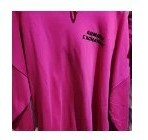 [S] ARMANI EXCHANGE SIDE LETTERING LOGO PATCH SWEATSHIRT,PURPLE, 7VYM95YJ4FZ-1474 (SAX123)