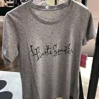 [S] KATE SPADE K9850 STR LGT LG TEE,GREY MELANGE, K9850-020 [FINAL SALE] (SKS468)