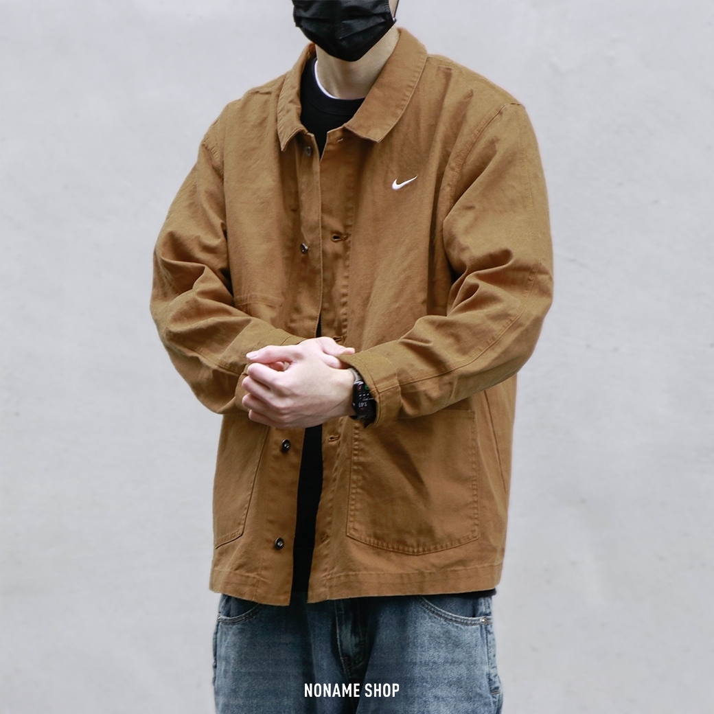 NIKE Life 厚磅 工裝 口袋 夾克 外套 三色 (男款)