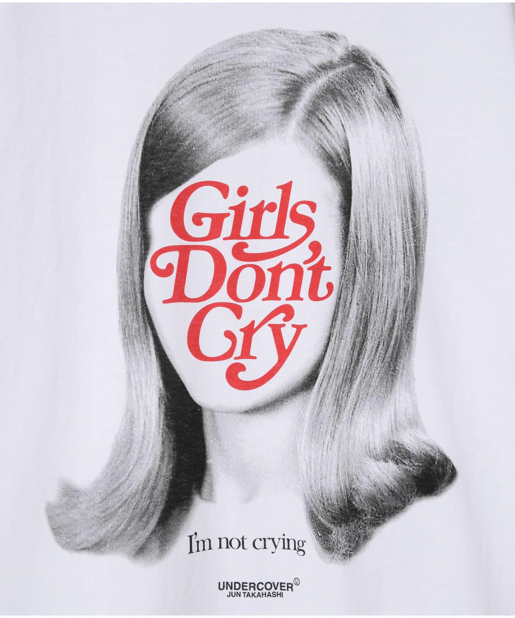 2023SS VERDY UNDERCOVER UC2B9815 GIRLS DON'T CRY 短T 女孩別哭 長髮 現貨