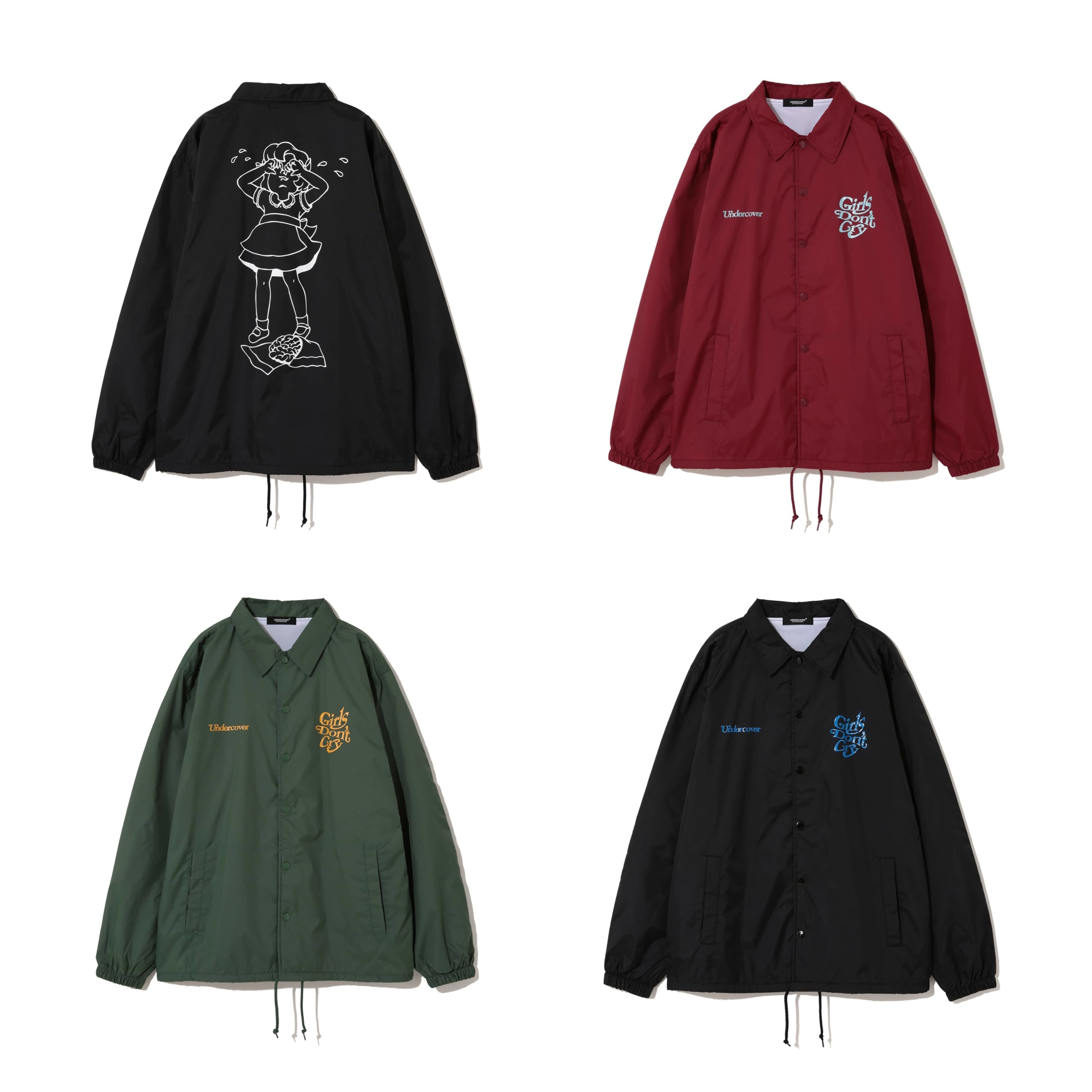 2023SS VERDY UNDERCOVER UC2B9211 GIRLS DON'T CRY 教練 外套 聯名 現貨