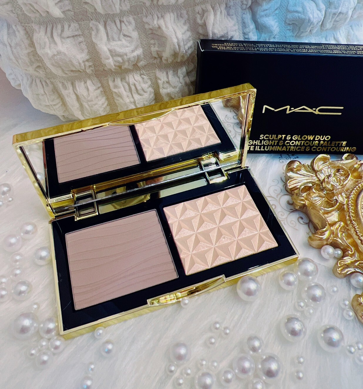 MAC 口袋雙色修容打亮盤 3.5g