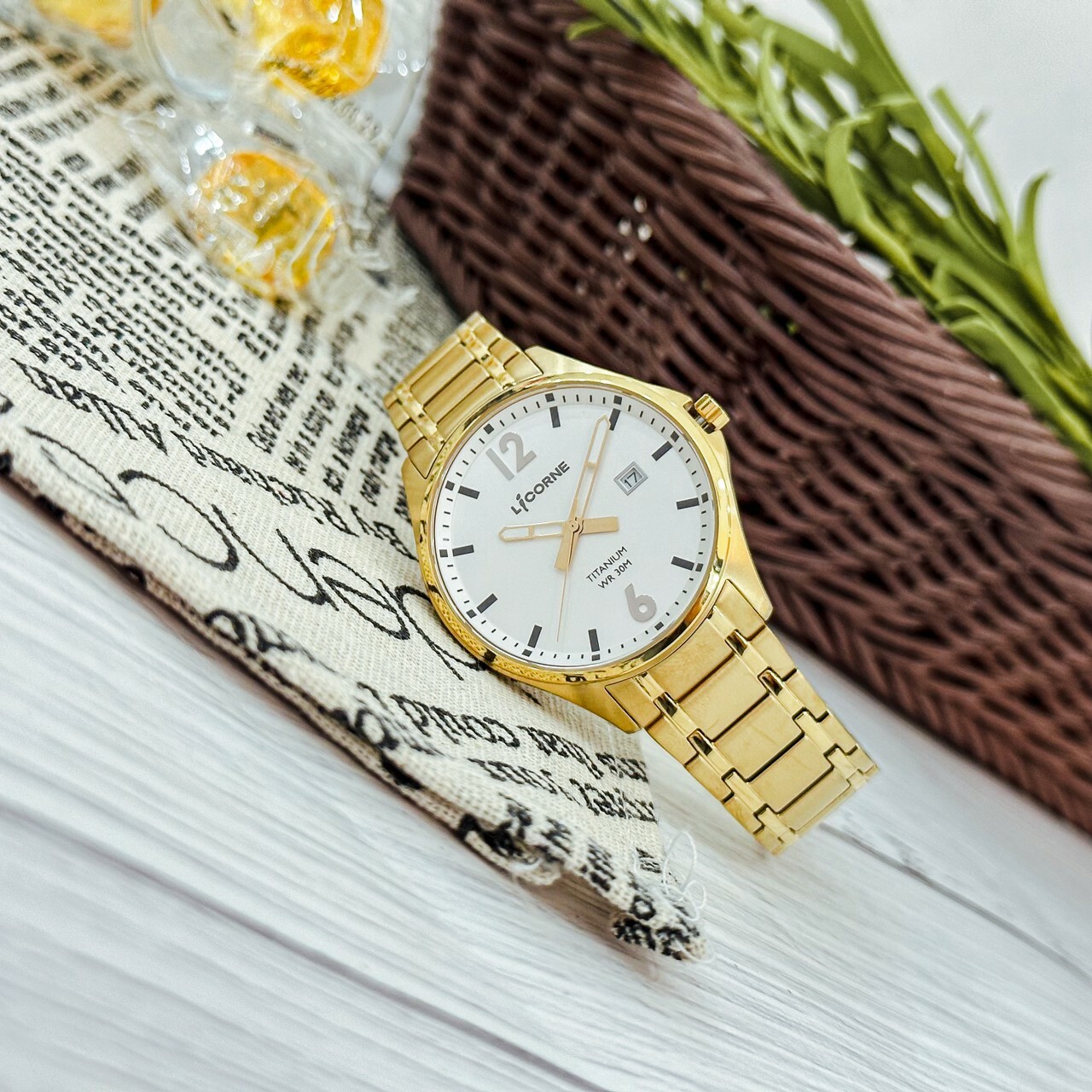 【entr'ee 力抗】都會男仕鈦金屬手錶 LT150MKWI 41mm 現代鐘錶