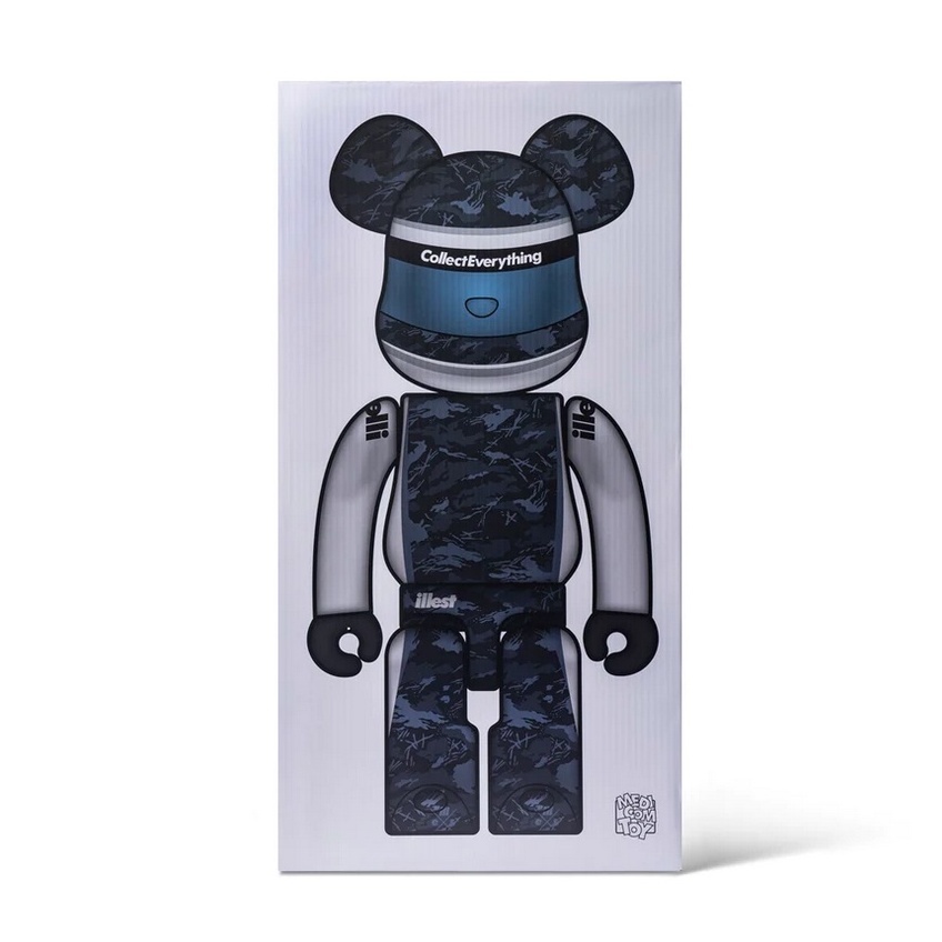 BEETLE BE@RBRICK ILLEST MOTORHEAD 迷彩聯名庫柏力克熊1000%