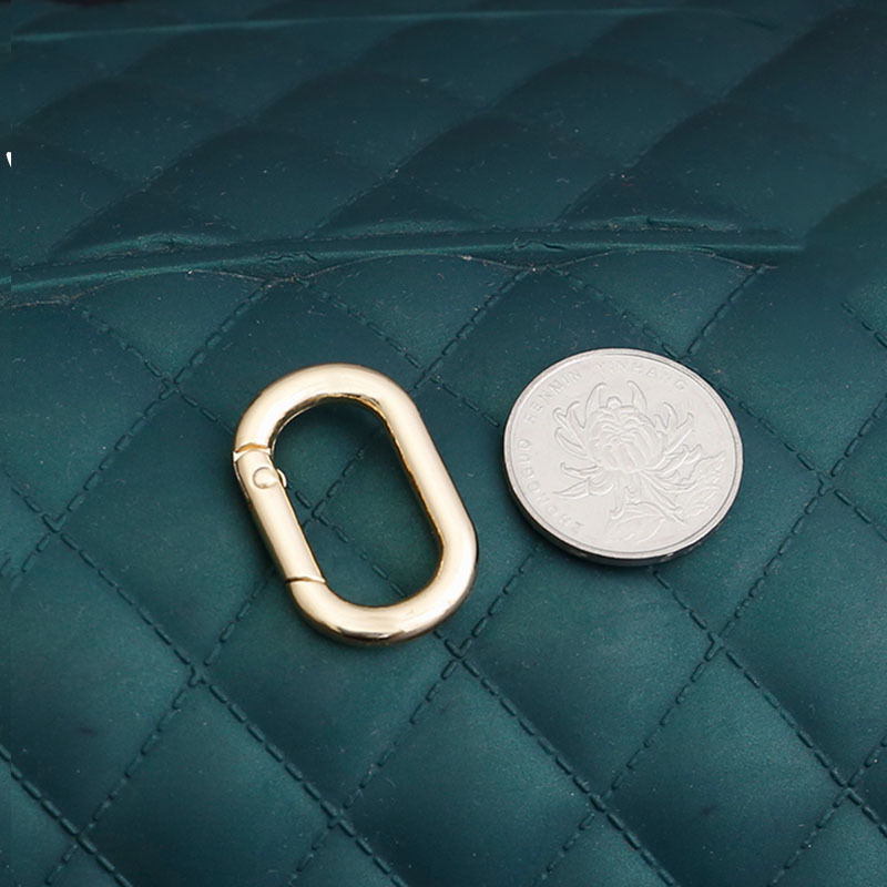 洗漱包改造橢圓彈簧圈改裝方形扣圓環防翹尾配件