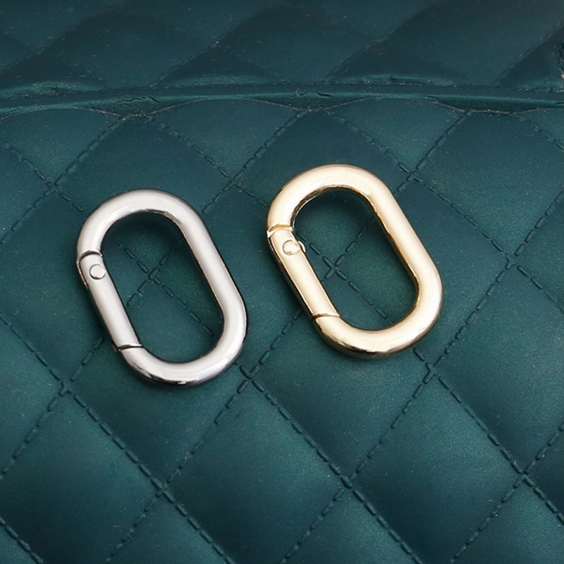 洗漱包改造橢圓彈簧圈改裝方形扣圓環防翹尾配件