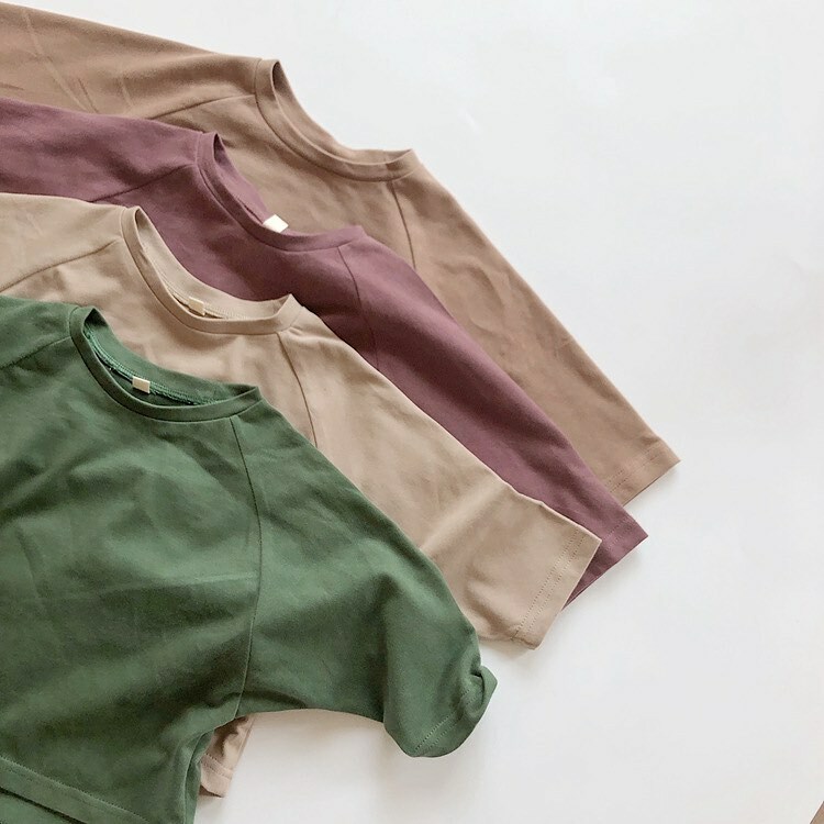 基本款必帶!純棉圓領上衣