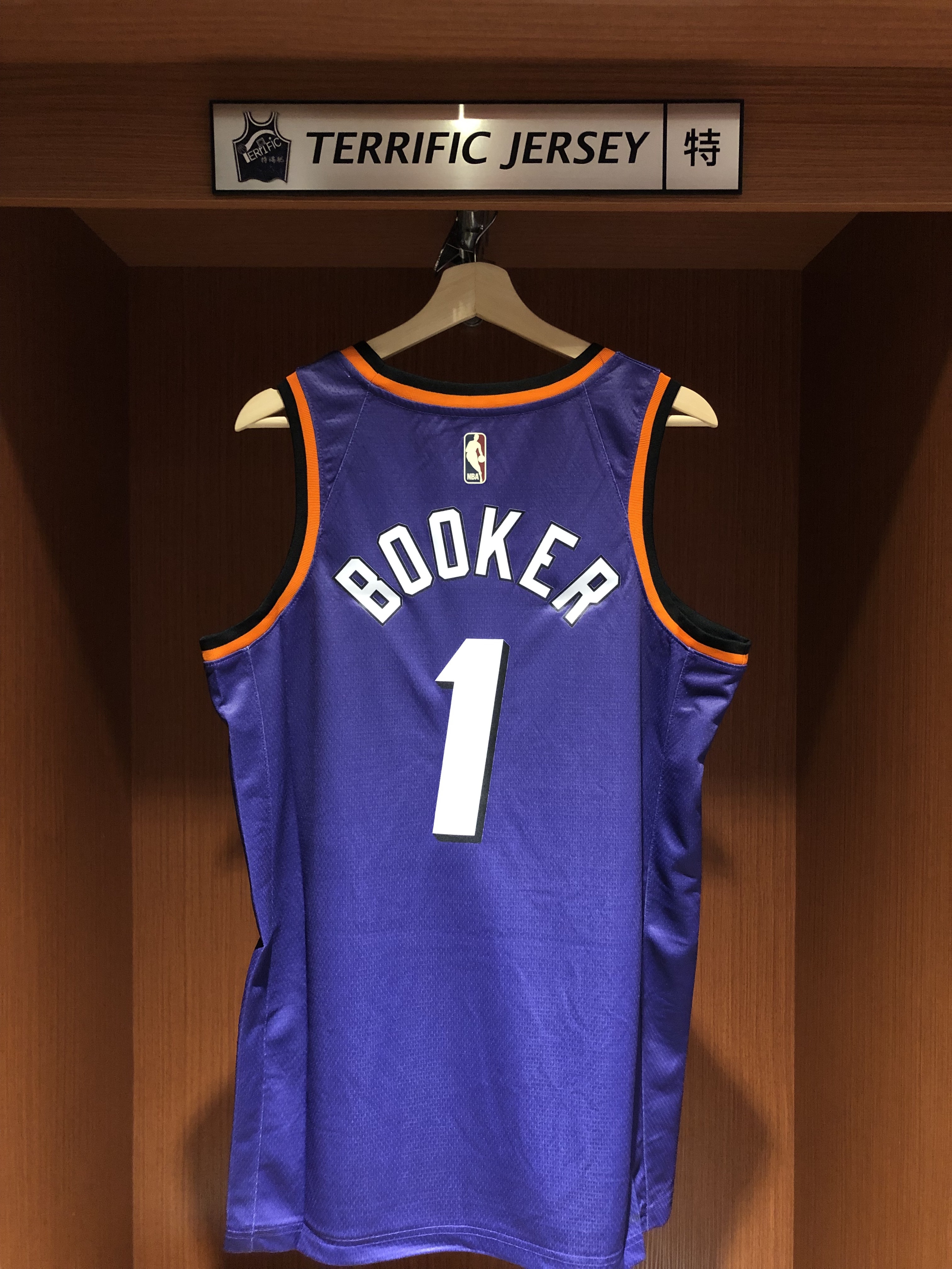 NBA球衣 Devin Booker 鳳凰城太陽復古 紫太陽 HWC Nike Swingman 球迷版 熱轉印 全新