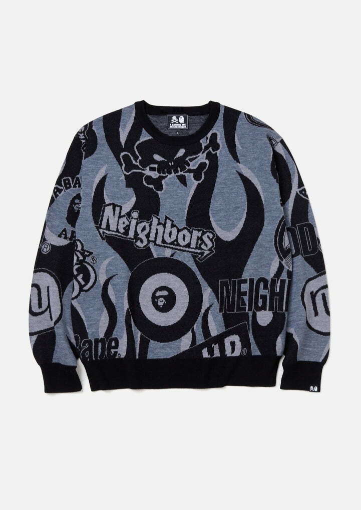 2023SS NEIGHBORHOOD NBHD BAPE RELAXED KNIT 針織毛衣 現貨