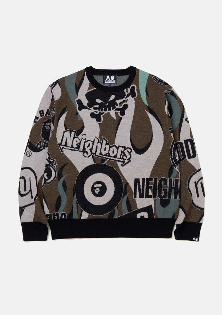 2023SS NEIGHBORHOOD NBHD BAPE RELAXED KNIT 針織毛衣 現貨