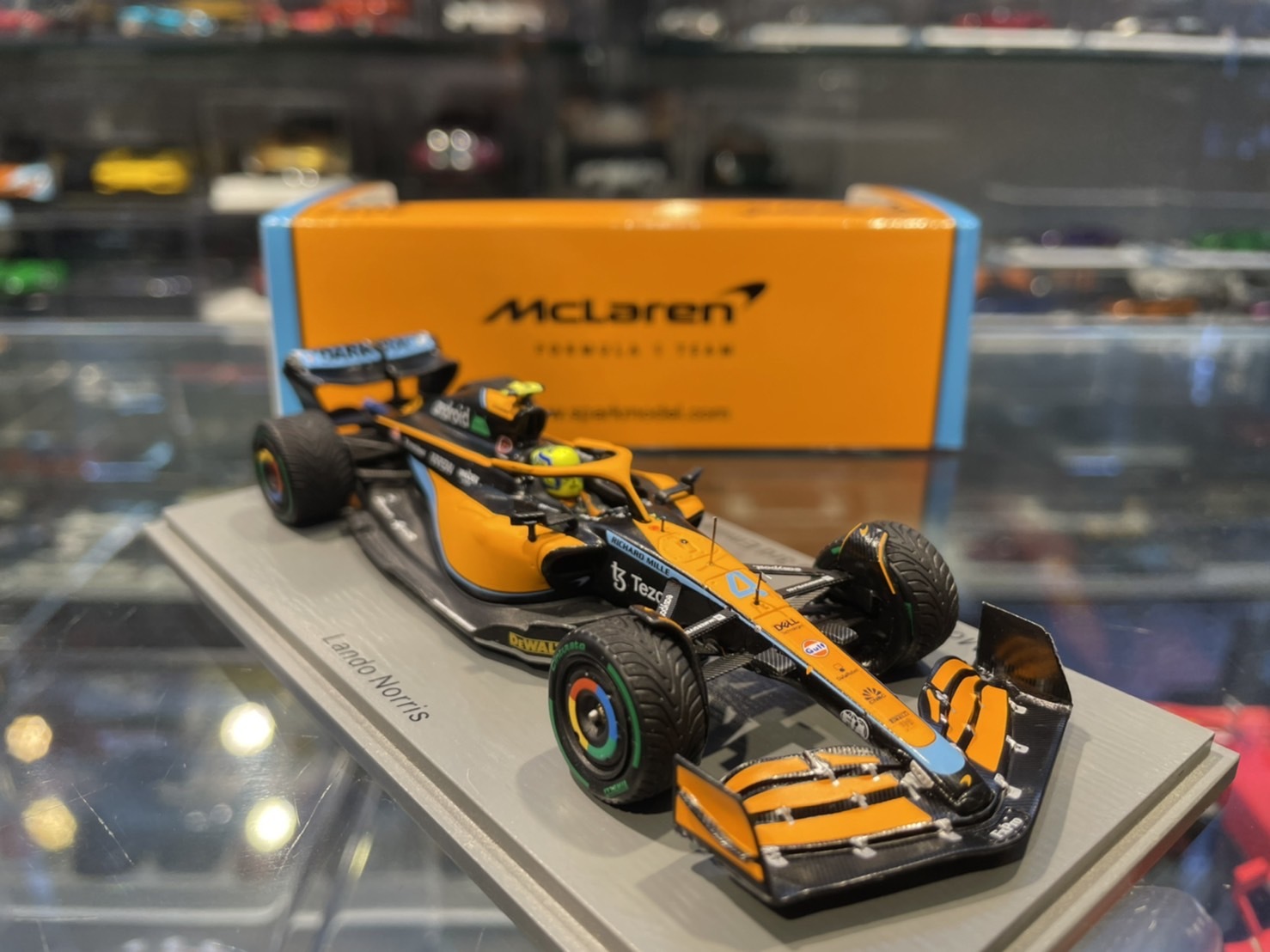 Spark S8540 McLaren MCL36 #4 F1 3rd Emilia Romagna 1/43