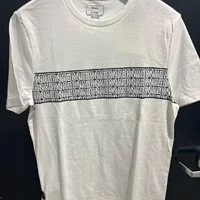 [S] DKNY REPEATED DKNY LOGO TEE,WHITE, M3210409-WHT (SD297)