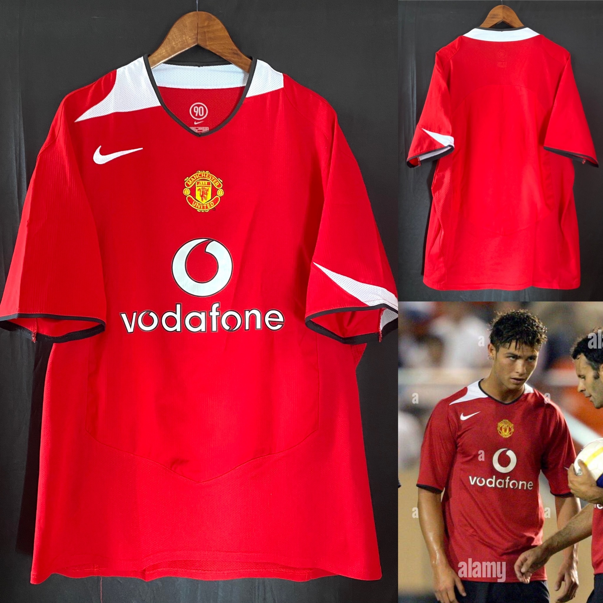 曼聯 2004-2006 Nike 主場球衣