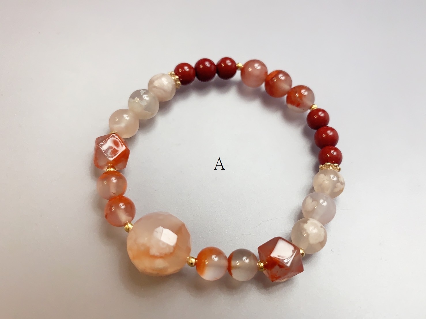 紅運當頭丨南紅瑪瑙與櫻花瑪瑙丨立春02