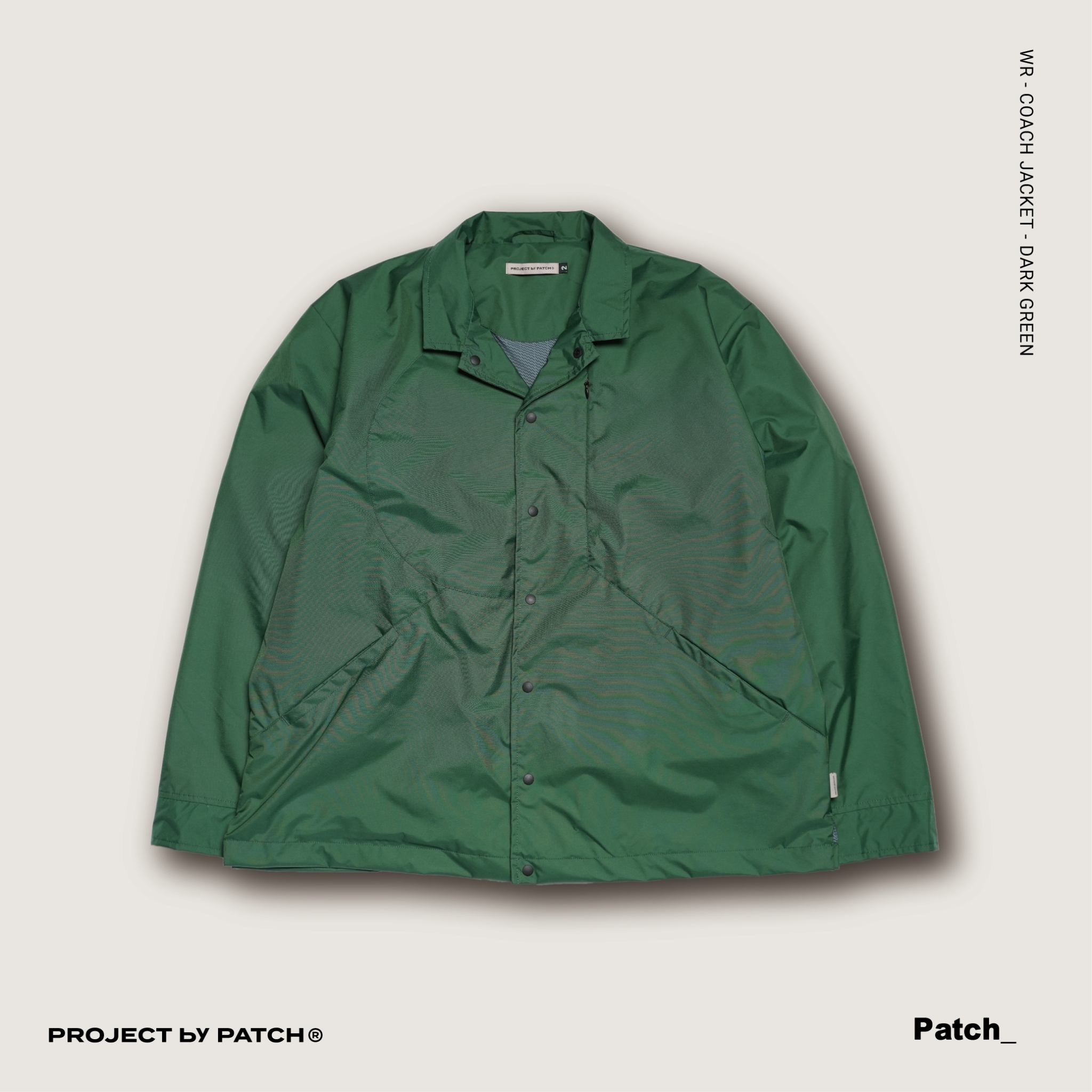 P.B.P - WR-COACH JACKET - Dark Green