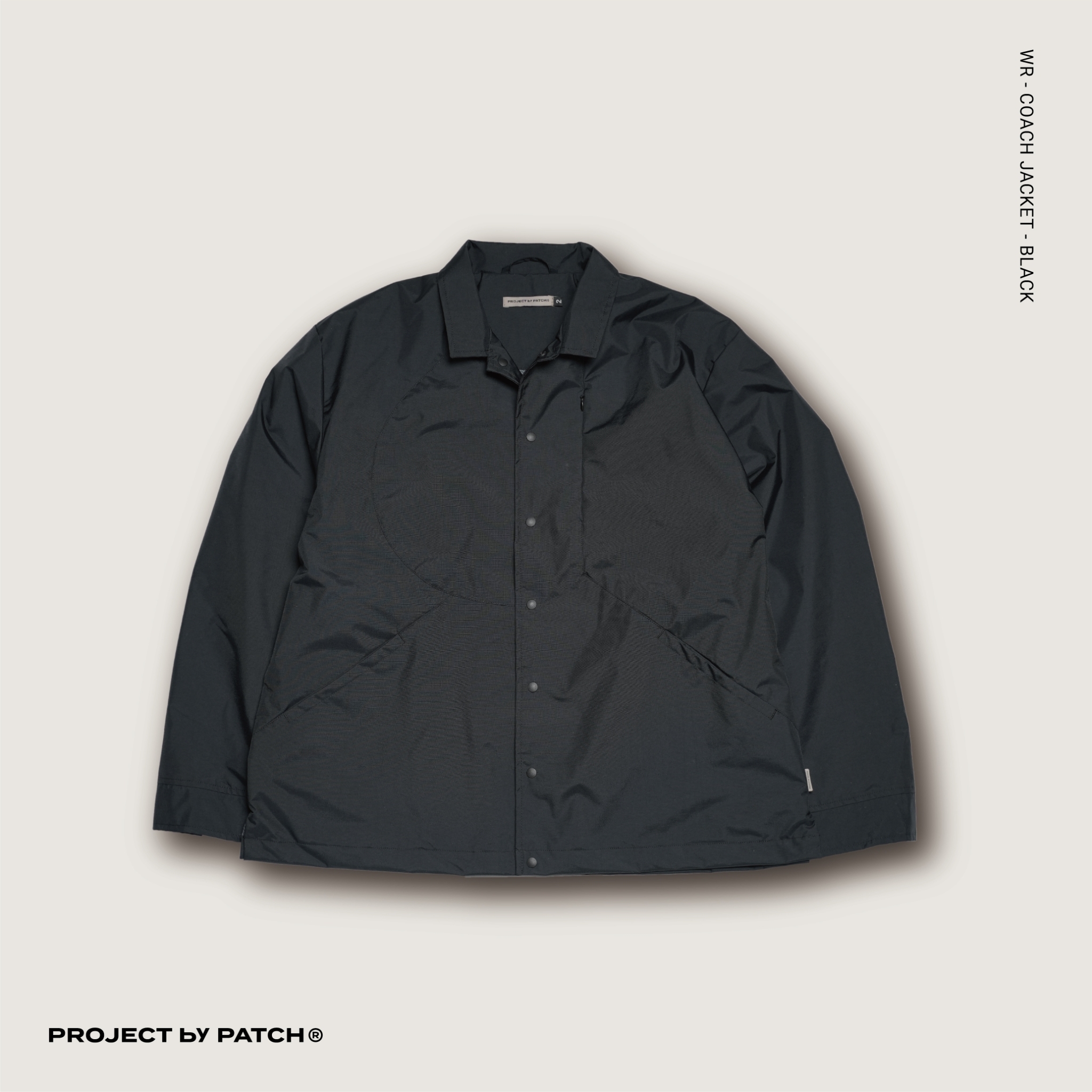 P.B.P - WR-COACH JACKET - Black
