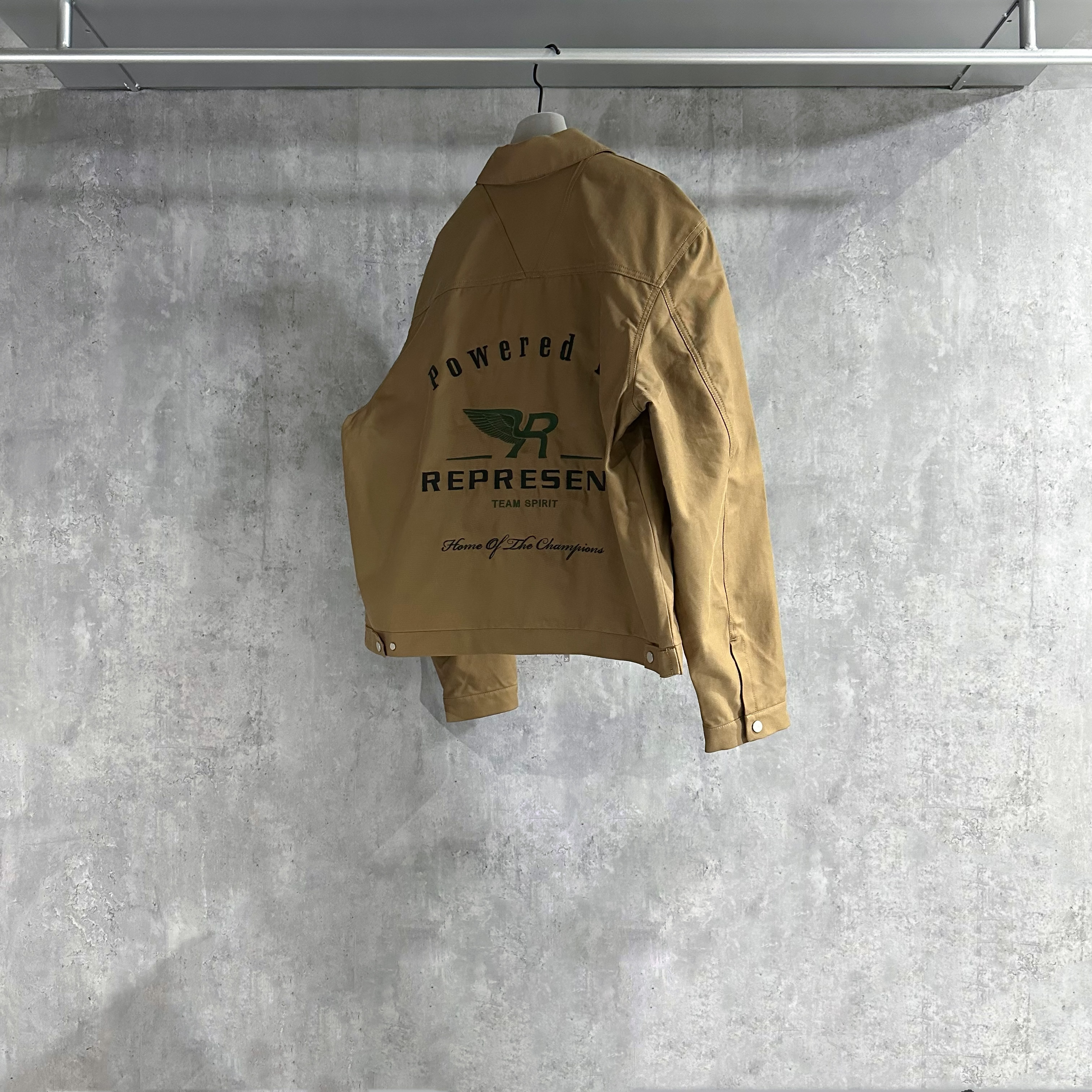 Represent Team Spirit Jacket Tan