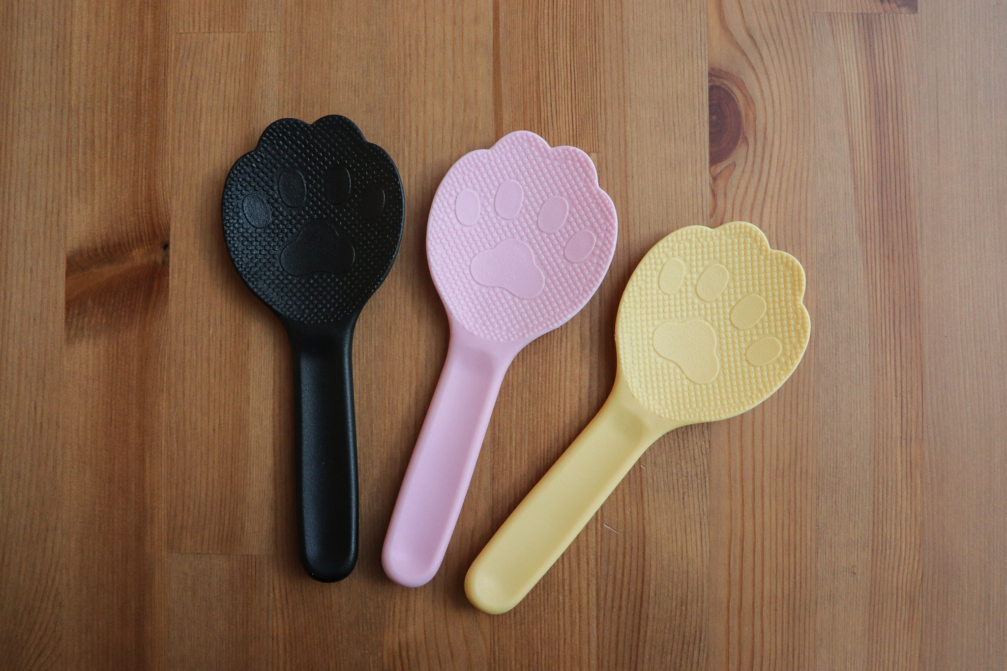 日本 AKEBONO 貓掌造型 不沾黏 飯匙