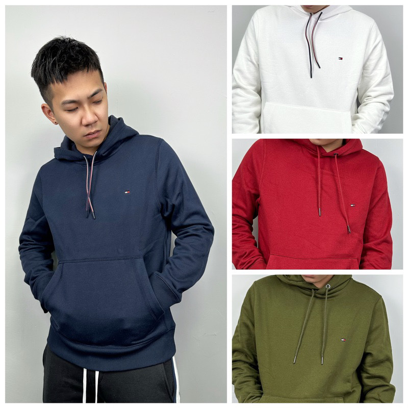 Tommy Hilfiger 小Logo 素面 帽t 連帽上衣
