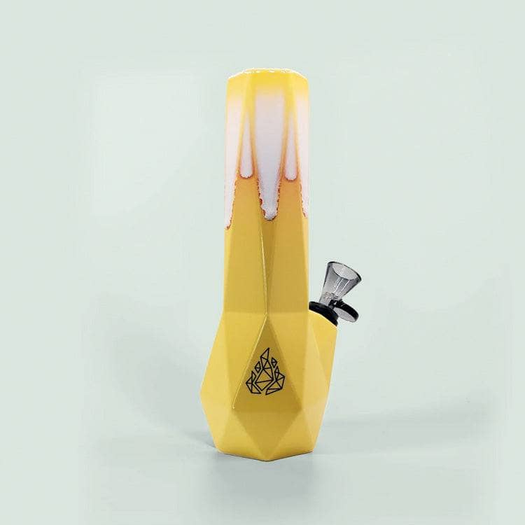 加拿大BRNT Ceramic Hexagon Bong Fuchsia Daffodil Limited Edition 限量版陶瓷水煙壺