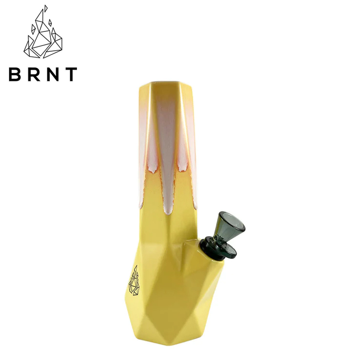 加拿大BRNT Ceramic Hexagon Bong Fuchsia Daffodil Limited Edition 限量版陶瓷水煙壺