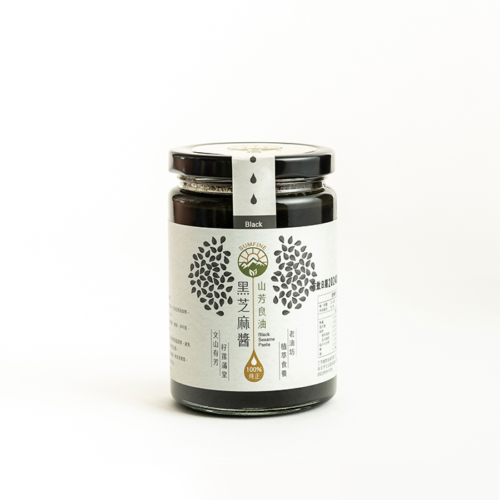 黑芝麻醬-350g