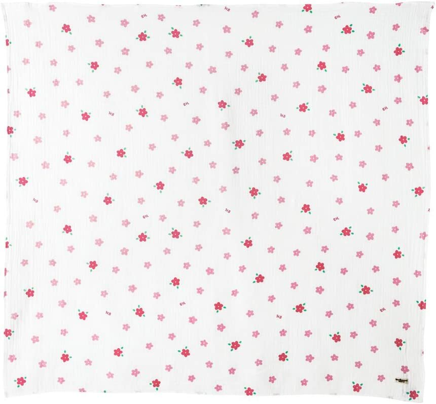 碎花雙層編織紗布