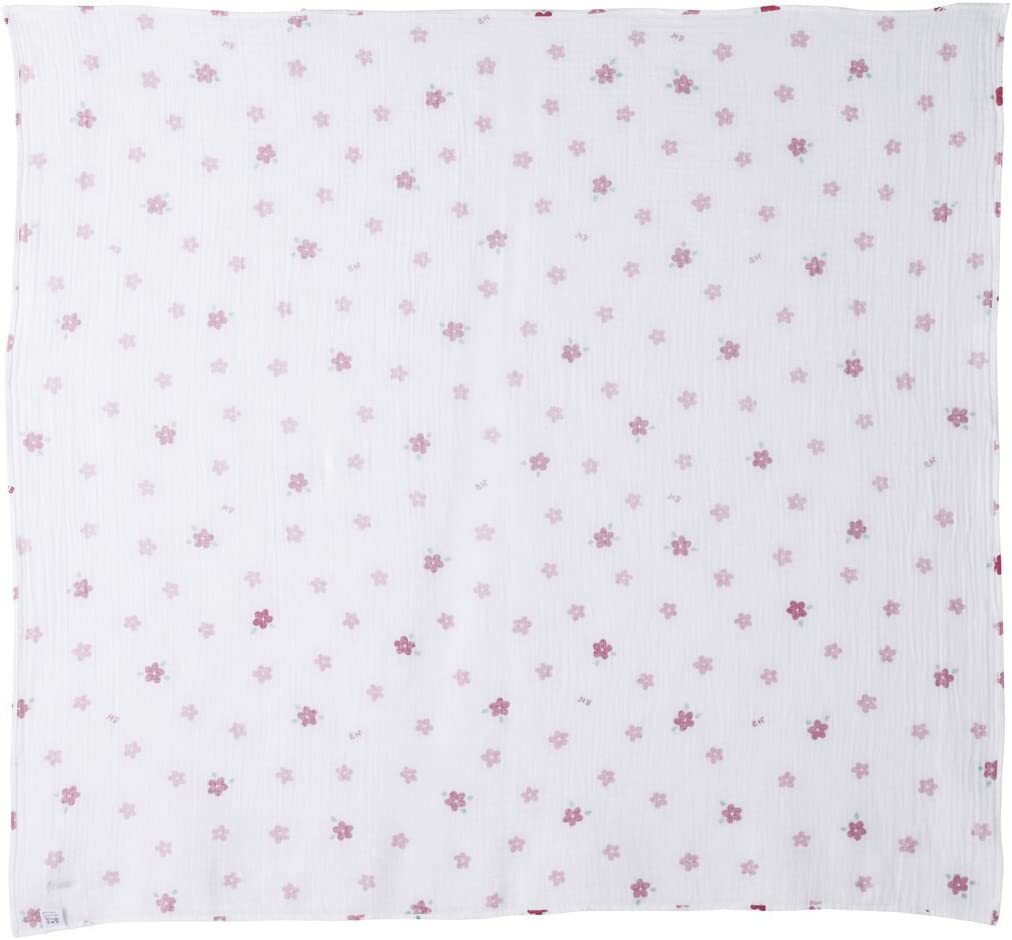 碎花雙層編織紗布