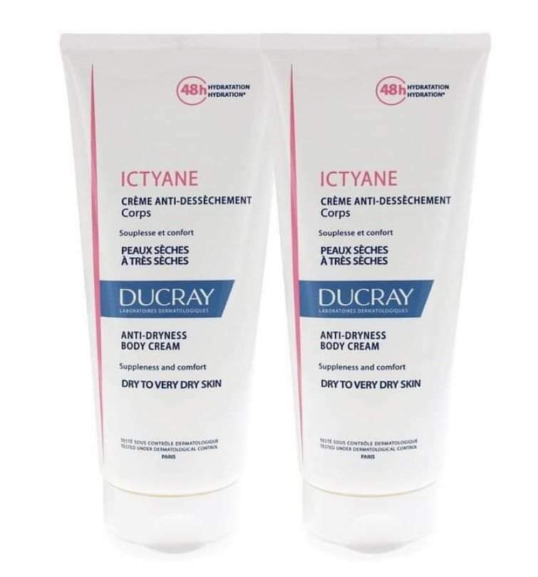 法國製DUCRAY身體乳200ml 一套兩支