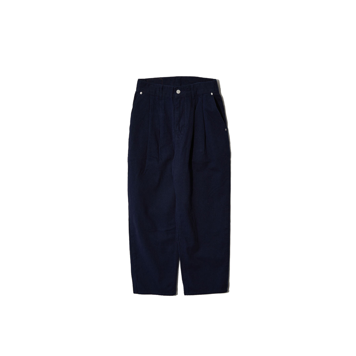 Neithers - 2-Tuck Wide Twill Pants - Navy