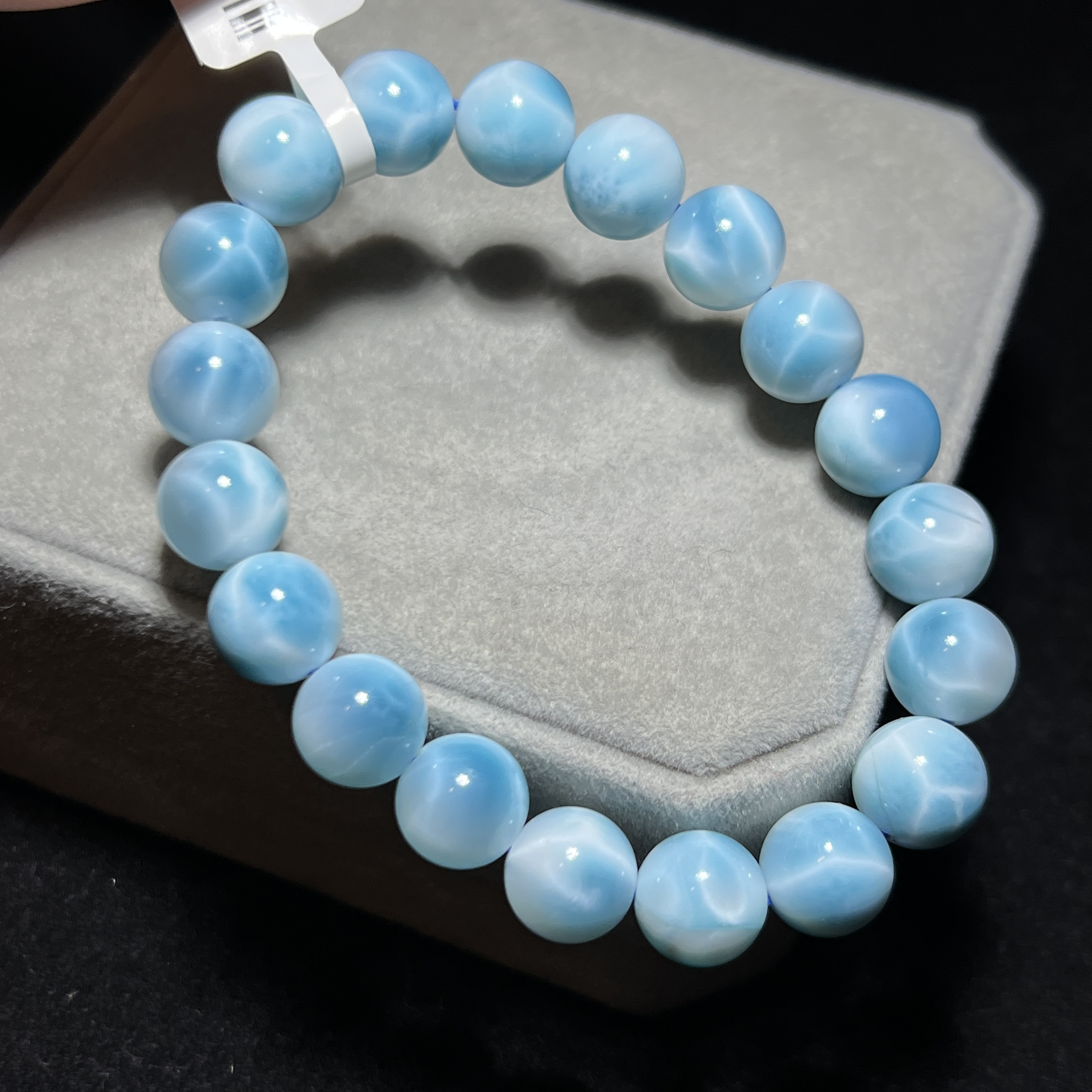 極高質拉利瑪/海紋石  10mm LA1205