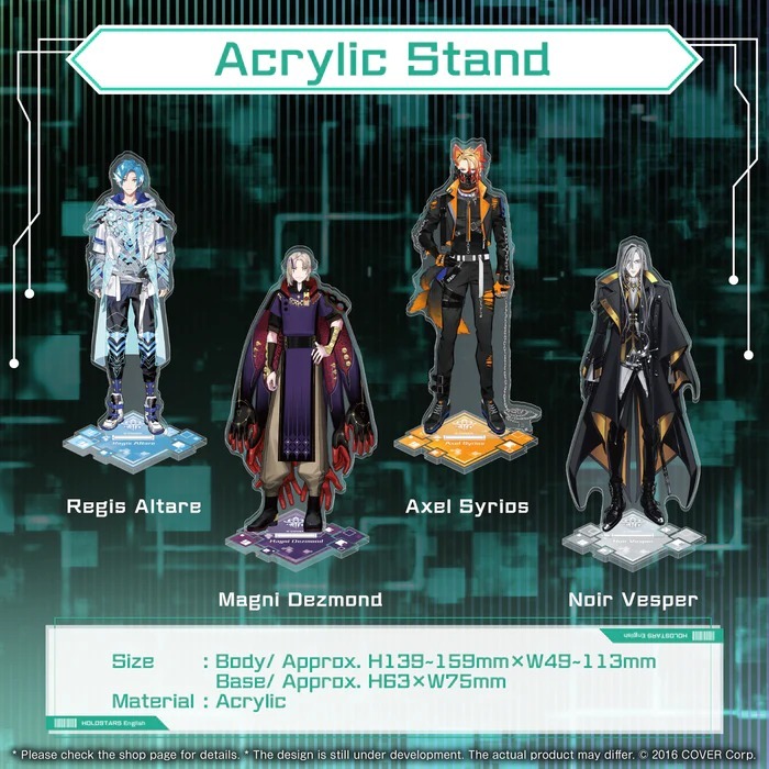 「官方代購」HOLOSTARS English -TEMPUS-  亞克力立牌