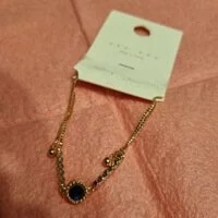 [S] NYU.NYU ROSE GOLD BLING CRYSTAL PUSH-PULL BRACELET, SNN112 (SNN112)
