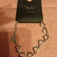 [S] NYU.NYU SILVER MULTI HEART BRACELET, SNN117 (SNN117)