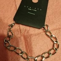 [S] NYU.NYU CLASSIC SILVER CHAIN BRACELET IN SURGICAL STEEL, SNN120 (SNN120)