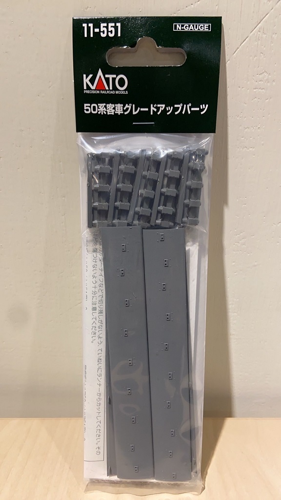 Kato 11-551 N規 車輛用配件50系客車升級用配件
