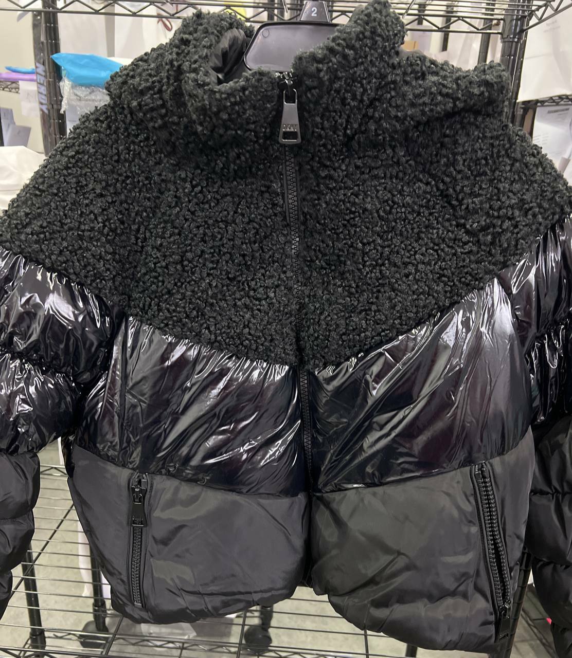 [S] DKNY JACKET REGULAR FIT,BLACK, P2MCMHVU-BLACK (SD304)