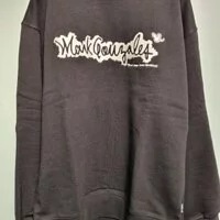 [S] MODERNWORKS EMBROIDERY PULLOVER, MG2201CR04-BK (SMW89)