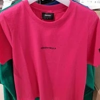 [S] BEENTRILL ESSENTIAL COMFORT FIT SHORT SLEEVE T-SHIRT,HOT PINK, BA222TS001-HP (SBT86)